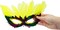 4E's Novelty 12 Pack Bulk Mardi Gras Masks With Feathers for Adult Men Women, Masquerade Party Masks for Mardi Gras Outfit Accessories
